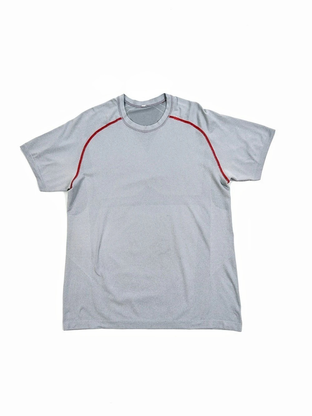 Lululemon Men's Metal Vent Tech Short-Sleeve Shirt Gray Size L